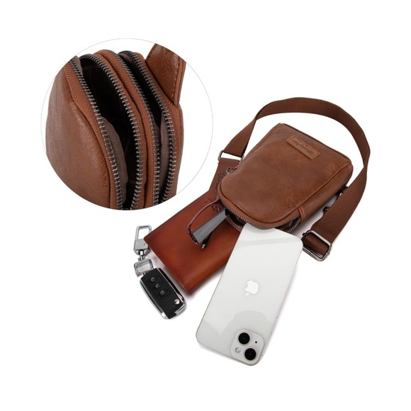 Wrangler Western Boho Crossbody Sling Bag for Women with Strap - Picture 6 of 8